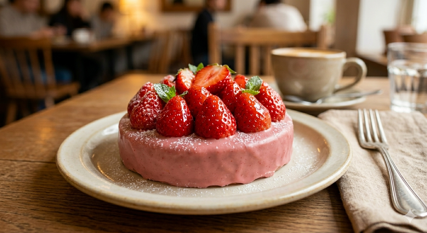 Çilekli Tart