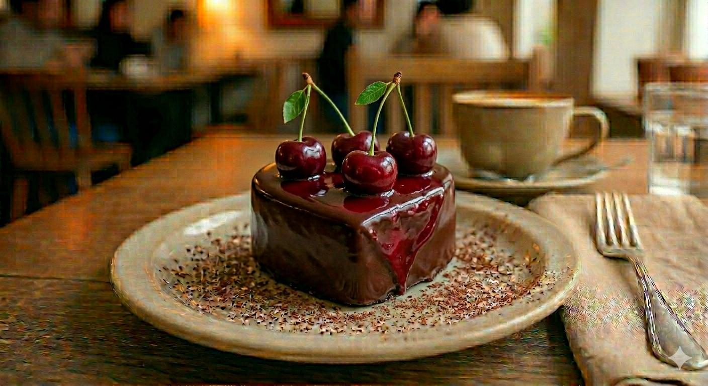 Vişne Çikolata Pasta